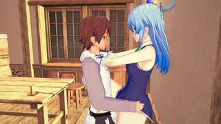 Aqua Wants Proof That Kazuma isn&amp;#039;t Just Some NEET