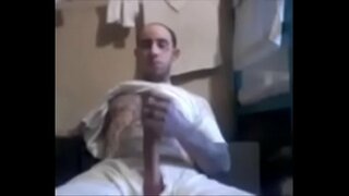 Jailhouse masturbation, White guy, big dick, cum shot