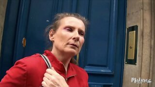 Mit meinen kumpels man fickt eine reife